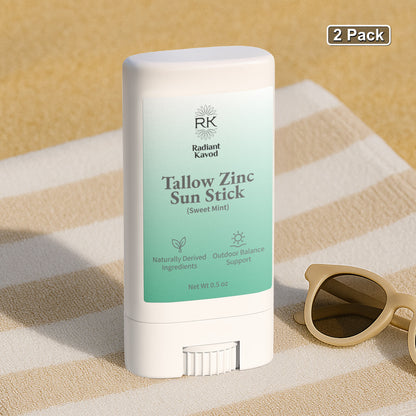 2 Pack Tallow Zinc Sun Stick