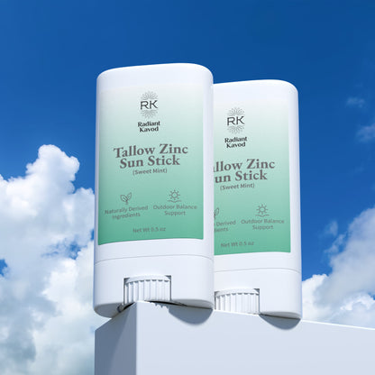 2 Pack Tallow Zinc Sun Stick